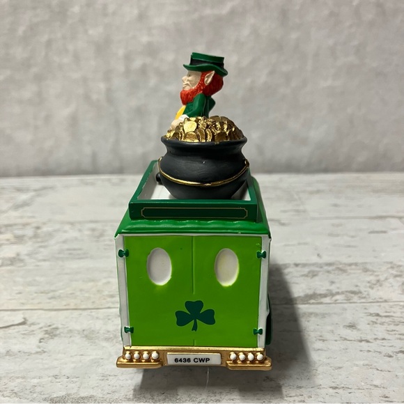 Dept 56 St PATRICKS Day Village Express #58640 Heritage Collection ORIGINAL BOX - Picture 6 of 12
